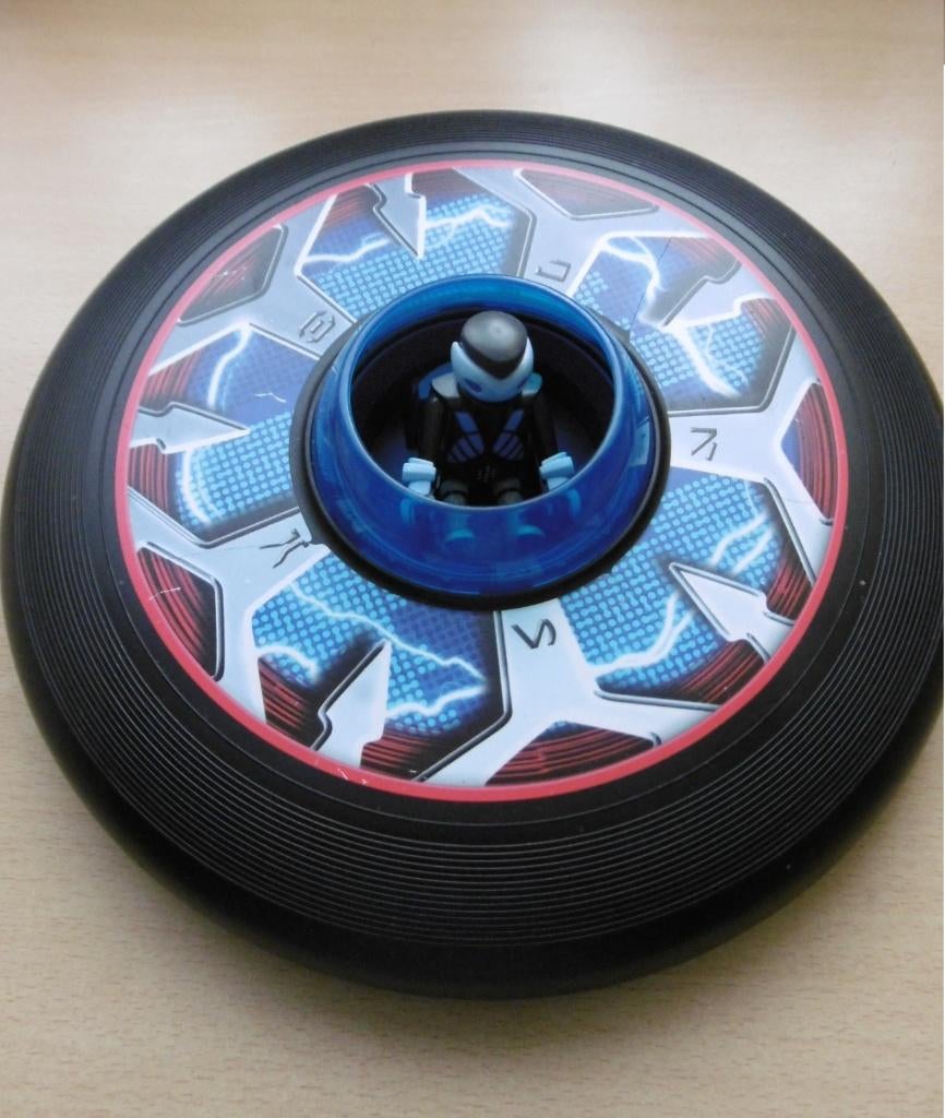 Playmobil Vliegende schotel met alien, Kinderen en Baby's, Speelgoed | Playmobil, Ophalen of Verzenden, Zo goed als nieuw, Complete set