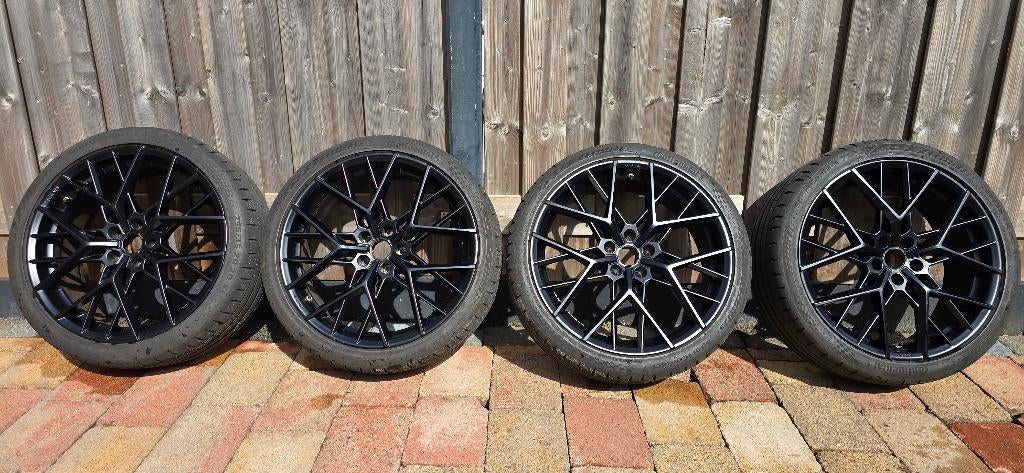 Borbet By 20" 8J square zwart, Ophalen, Gebruikt, BMW
