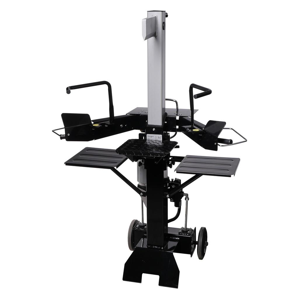 Houtklover 6 ton elektrisch verticaal / Nieuw