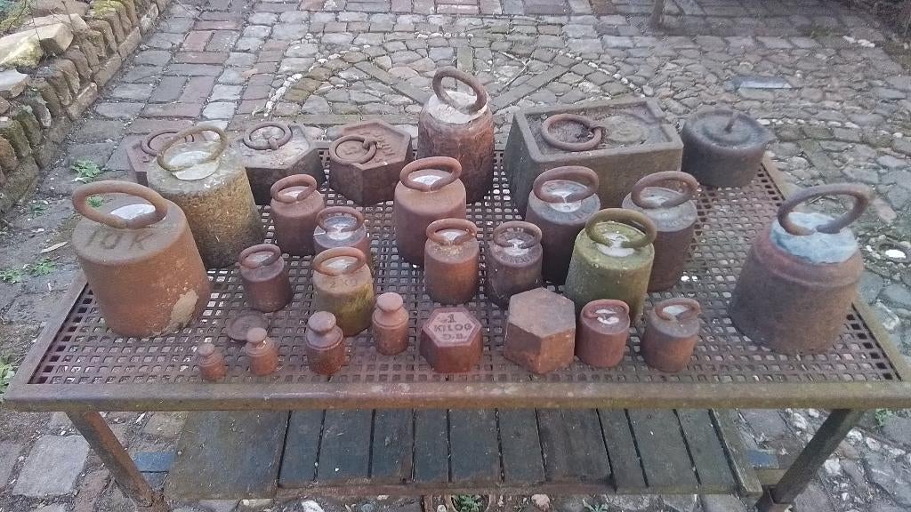 gewichten om te wegen, Antiek en Kunst, Ophalen