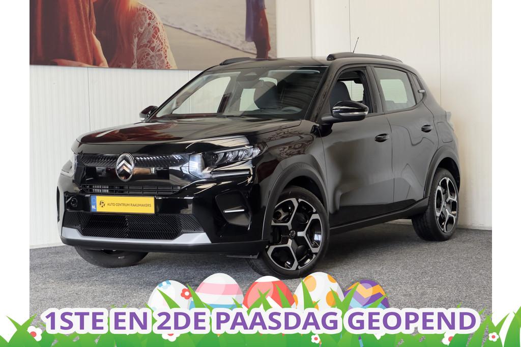 Citroën C3 1.2 TURBO PLUS 100PK NIEUW MODEL 2025 50 STUKS O, Voorwielaandrijving, Gebruikt, 1199 cc, Zwart