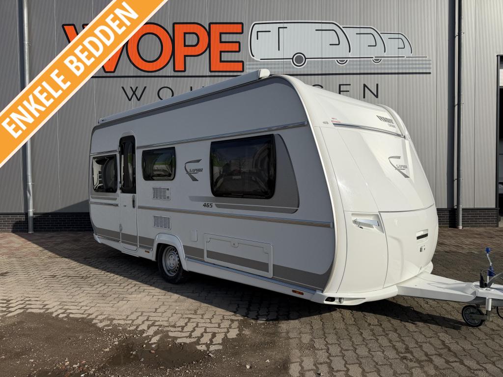 Fendt Saphir 465 TG MOVER & CASSETTE LUIFEL, Caravans en Kamperen, Rondzit, Bedrijf, Fendt, Overige typen