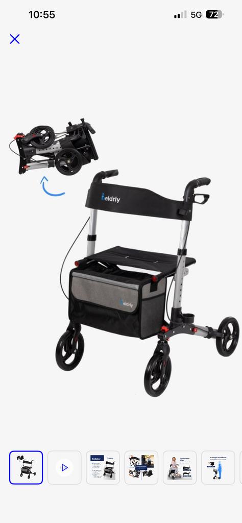 nieuw Rollators, Ophalen of Verzenden, Nieuw