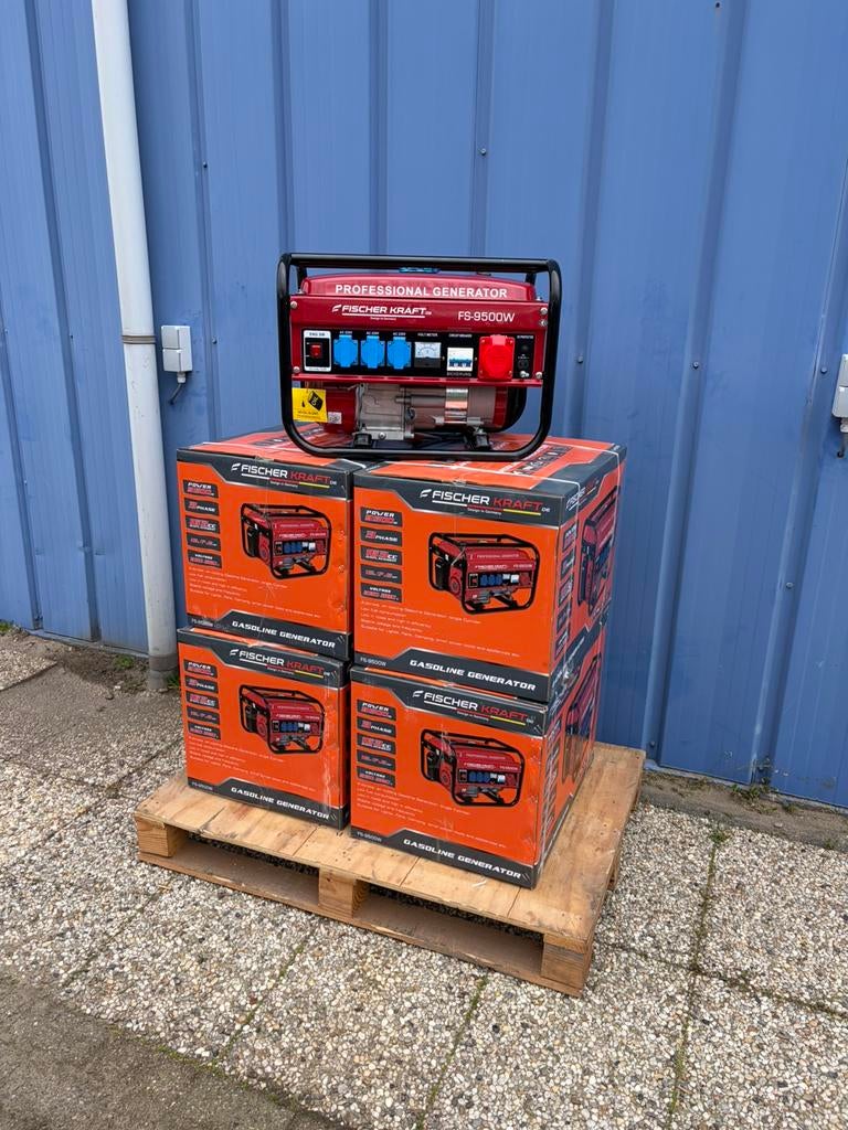 Fischerkraft generator, Ophalen, Minder dan 5 kVA, Benzine