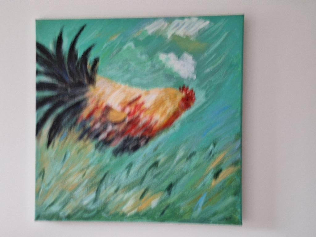 schilderij, Ophalen, 50 tot 75 cm, Zo goed als nieuw, Schilderij