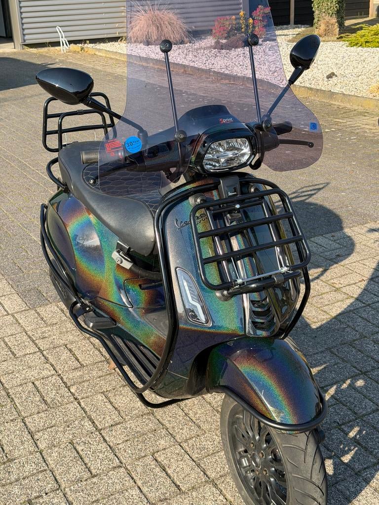 Vespa Sprint 2022! psychedelic! RS! Malossi! Brom, Ophalen of Verzenden, Zo goed als nieuw, Benzine, Overige modellen