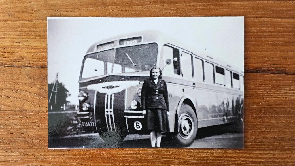 Foto BUS EDS Hoogeveen 77, Verzenden, Gebruikt, Bus of Metro, Overige typen