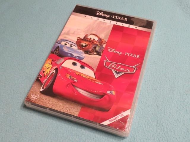 Zweedse DVD: Bilar van Disney (Cars), kan ook Engels of Fins, Cd's en Dvd's, Dvd's | Tekenfilms en Animatie, Ophalen of Verzenden