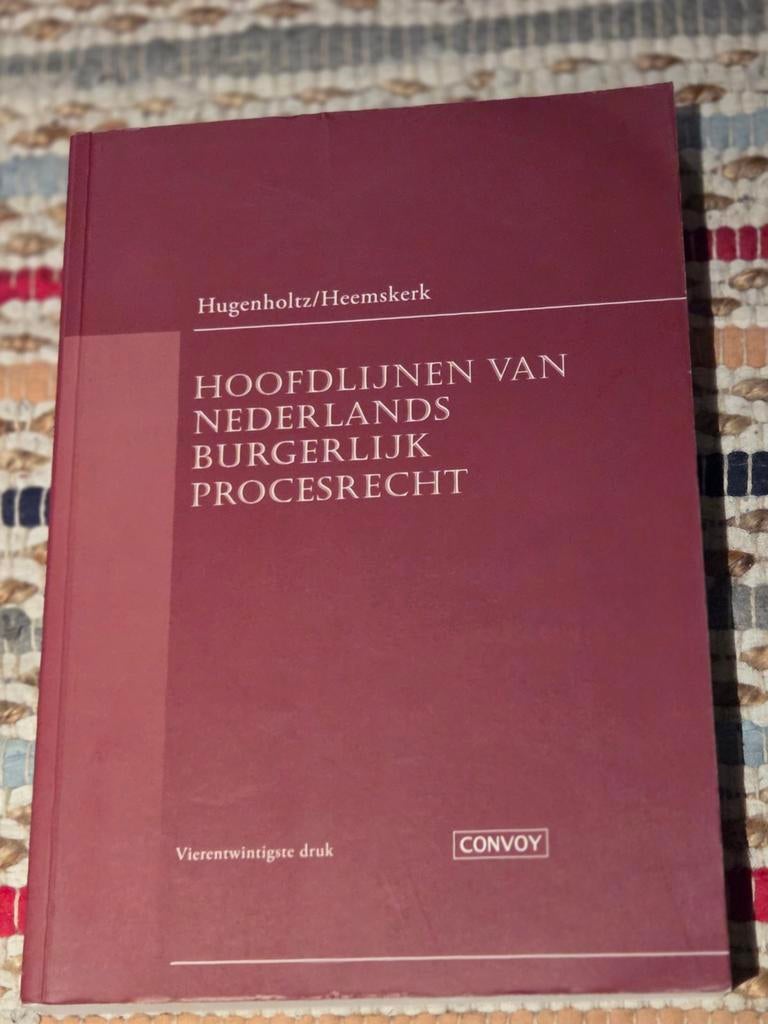 Hoofdlijnen van Nederlands Burgerlijk Procesrecht, Boeken, Gelezen, Ophalen of Verzenden, Gamma, Hugenholtz/Heemskerk