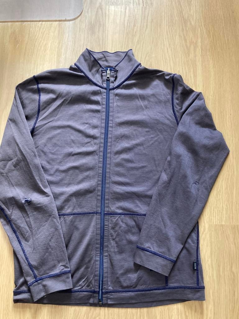 Hugo Boss Trainings vest - L - Grijs, Maat 52/54 (L), Ophalen of Verzenden, Hugo Boss, Voetbal