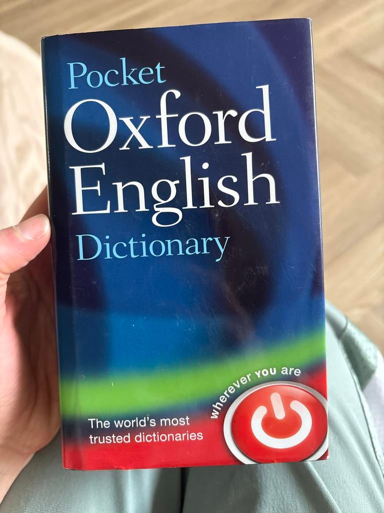 Pocket Oxford English Dictionary - Engels woordenboek, Ophalen of Verzenden, Gelezen, Overige uitgevers, Engels