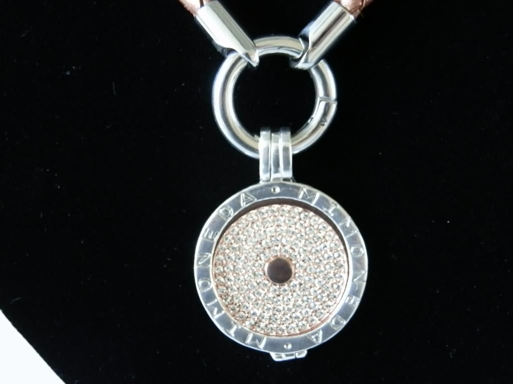 Mi Moneda ketting / kettinghanger. 925., Overige voorstellingen, Ophalen of Verzenden, Zo goed als nieuw, Zilver