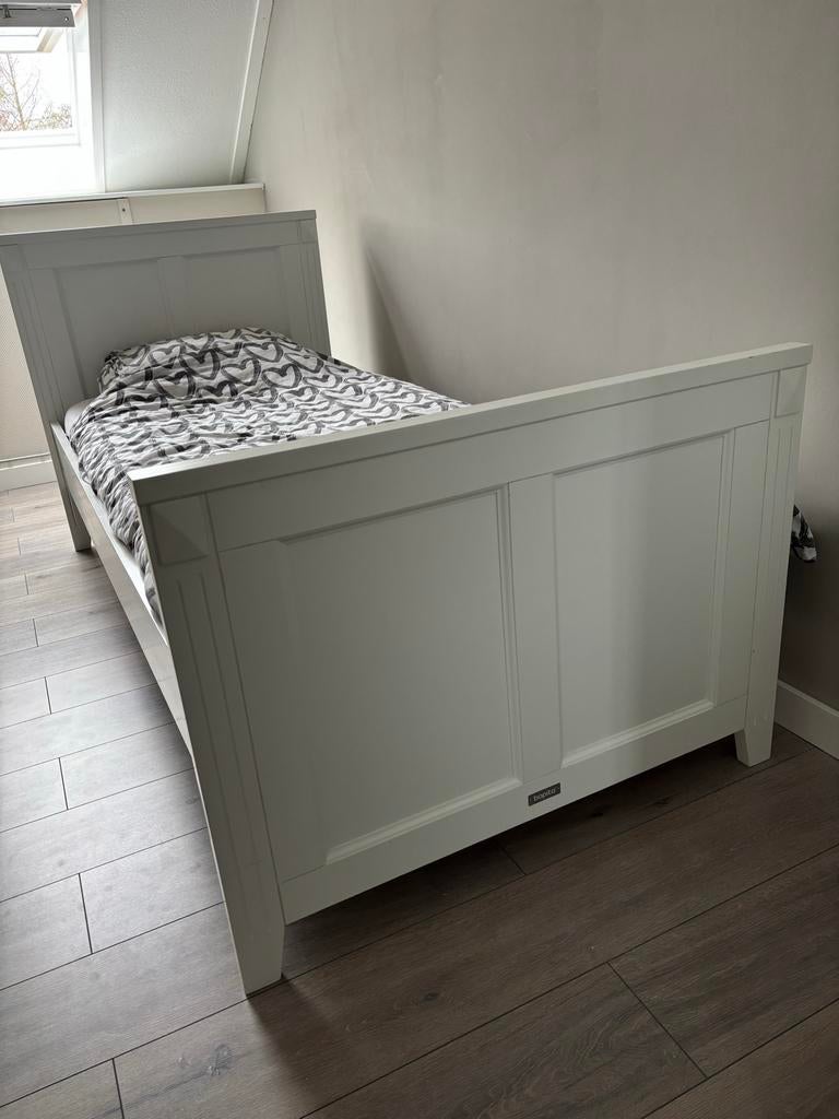 Bopita meidenbed 90x200 cm met matras, Ophalen, 85 tot 100 cm, Zo goed als nieuw, Matras