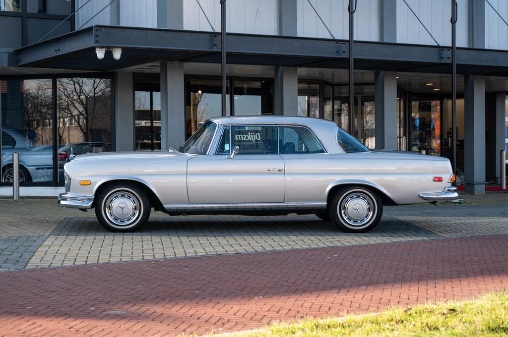 Mercedes-Benz S-Klasse 280 SE Coupé ( W111 ) (bj 1970), Auto's, Zwart, 160 pk, Bedrijf, 2778 cc