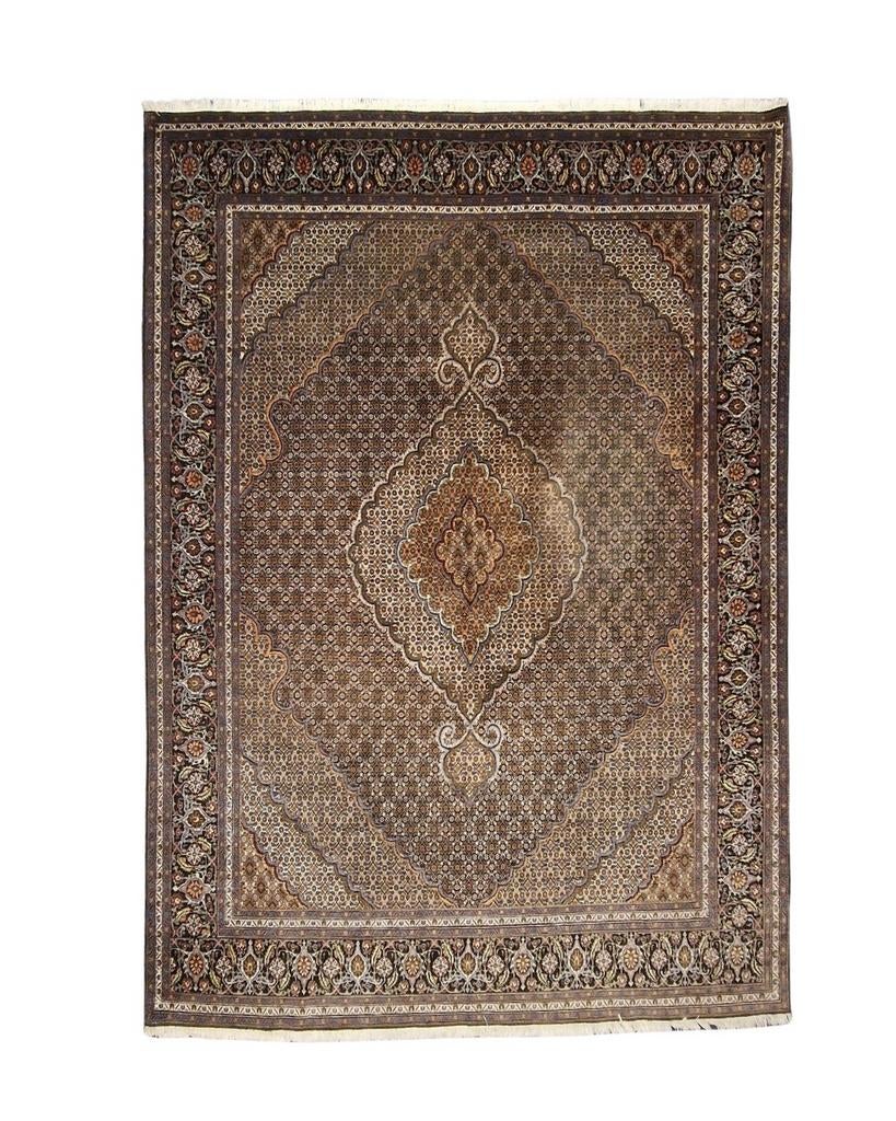 Groot Perzisch tapijt Tabriz 360x252 wollen vloerkleed iran