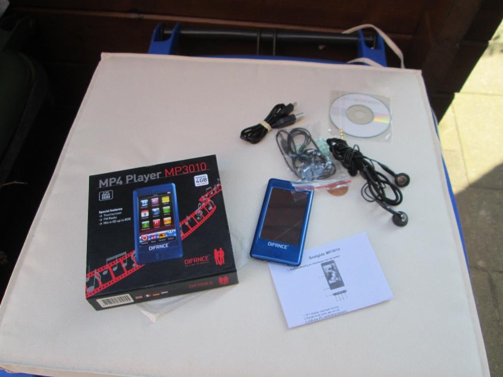 mp 4 speler blauw, Ophalen of Verzenden, Nieuw, 2 tot 10 GB