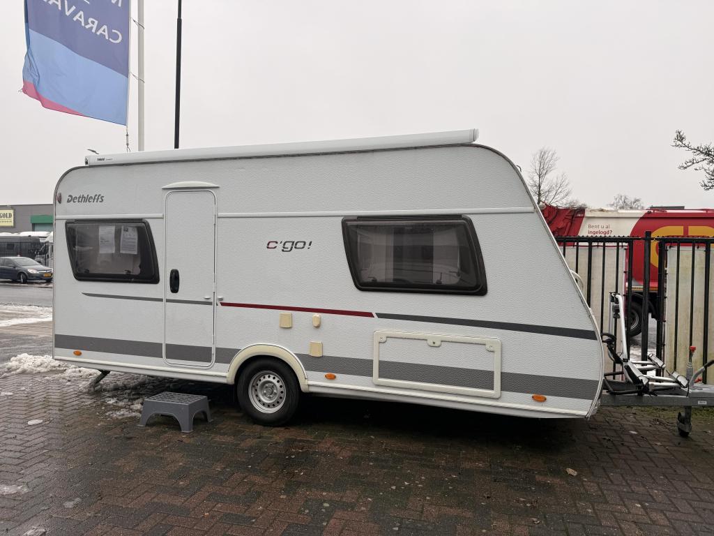 Dethleffs C'Go 475 C nieuwe cassetteluifel, Ringverwarming, Rondzit, Bedrijf, 750 - 1000 kg