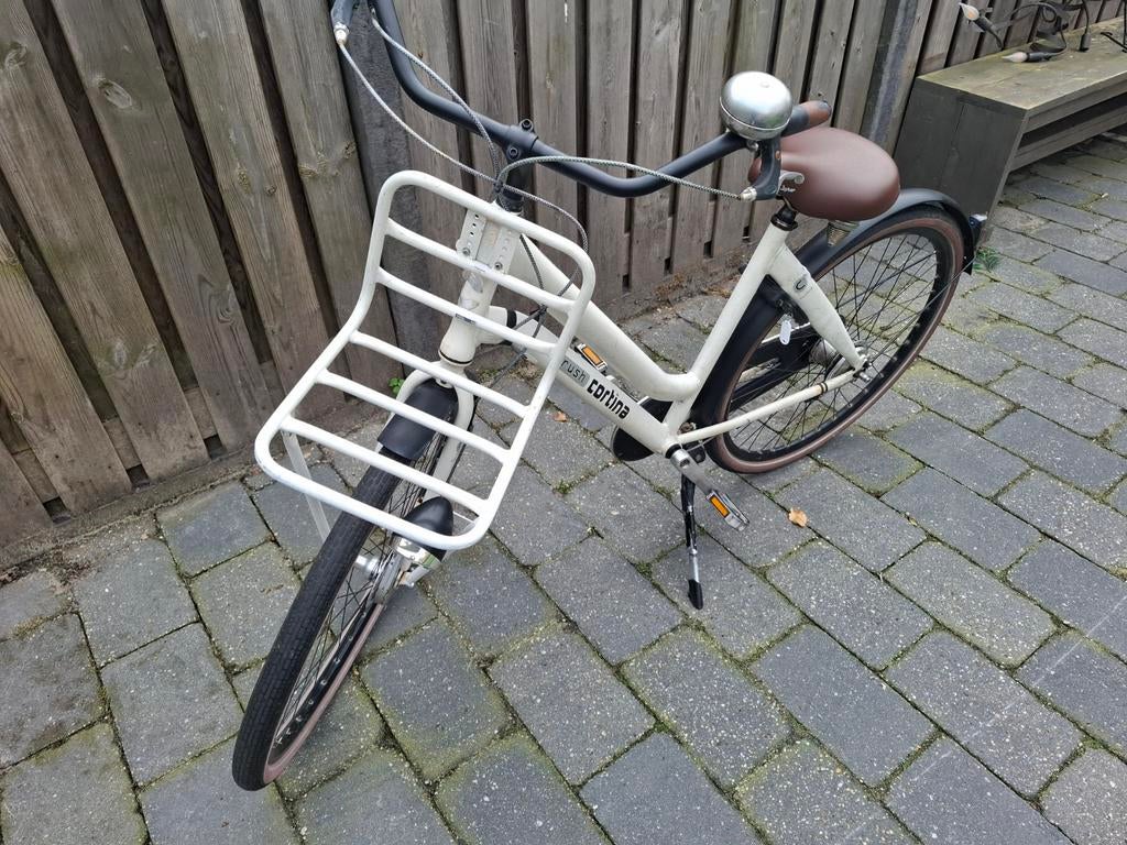 Cortina fiets met voordrager. 28inch, 50 tot 53 cm, Ophalen, Gebruikt, Overige merken