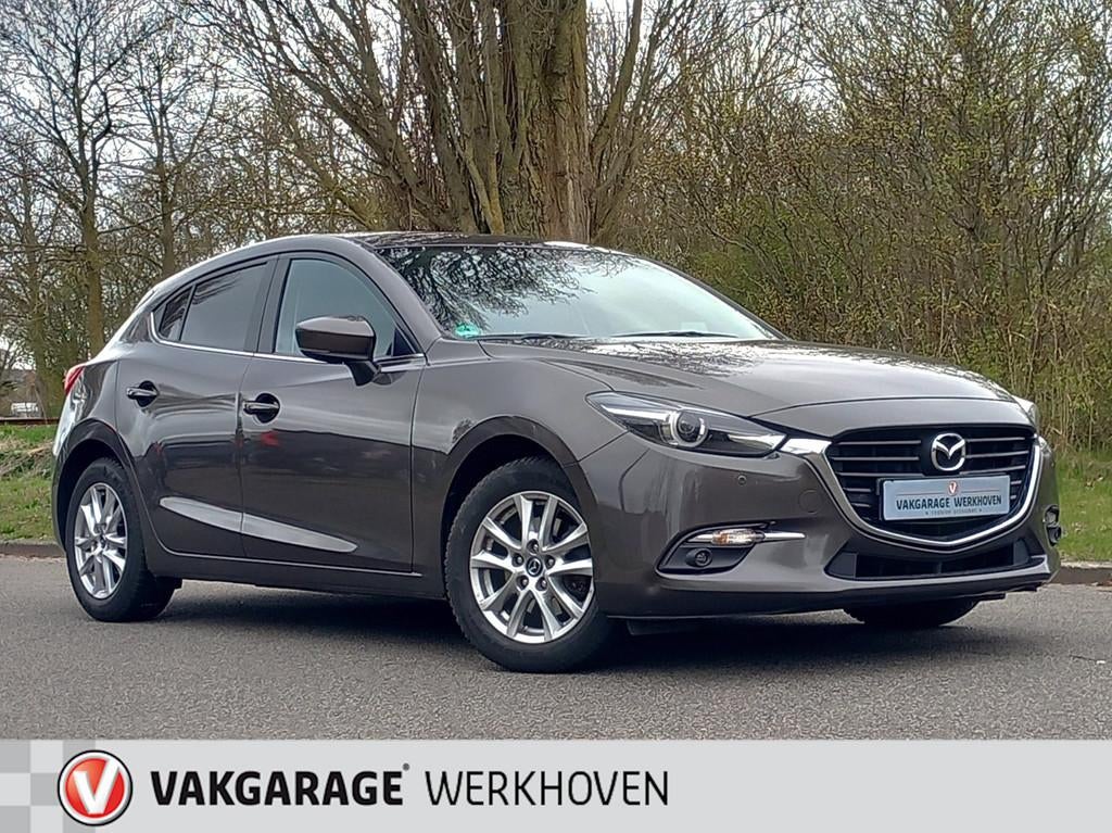 Mazda 3 2.0 SkyActiv-G 120 | Camera | Stoelverwarming | 1e E, Auto's, Voorwielaandrijving, 1998 cc, Stof, Gebruikt