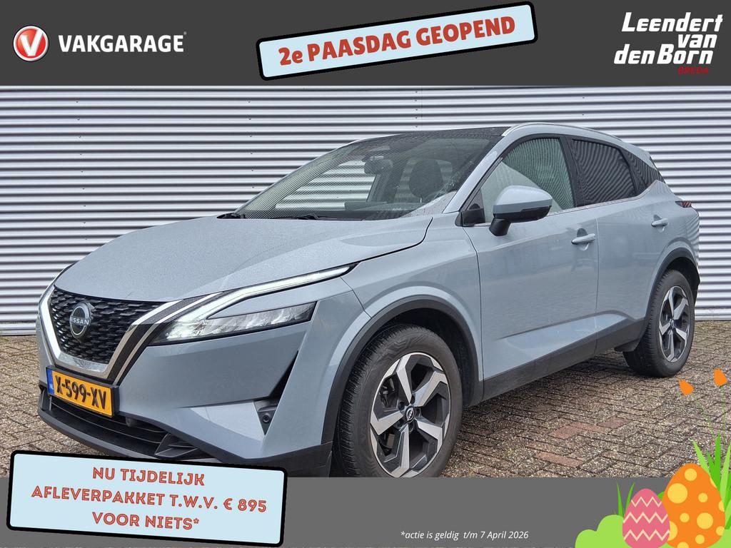Nissan QASHQAI 1.3 MHEV Xtronic N-Connecta | Automaat | Pano, 12 maanden, Stof, Euro 6, Origineel Nederlands