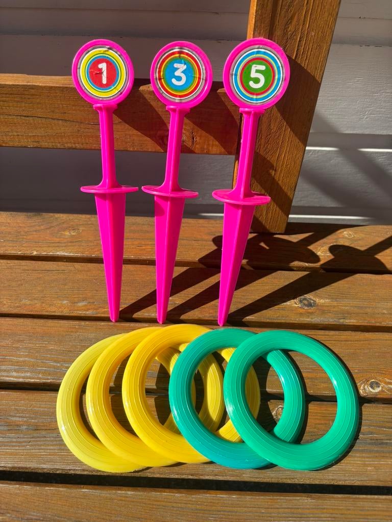 Ringwerpen ringgooien buitenspeelgoed ringgooispel kind, Kinderen en Baby's, Speelgoed | Buiten | Los speelgoed, Ophalen of Verzenden