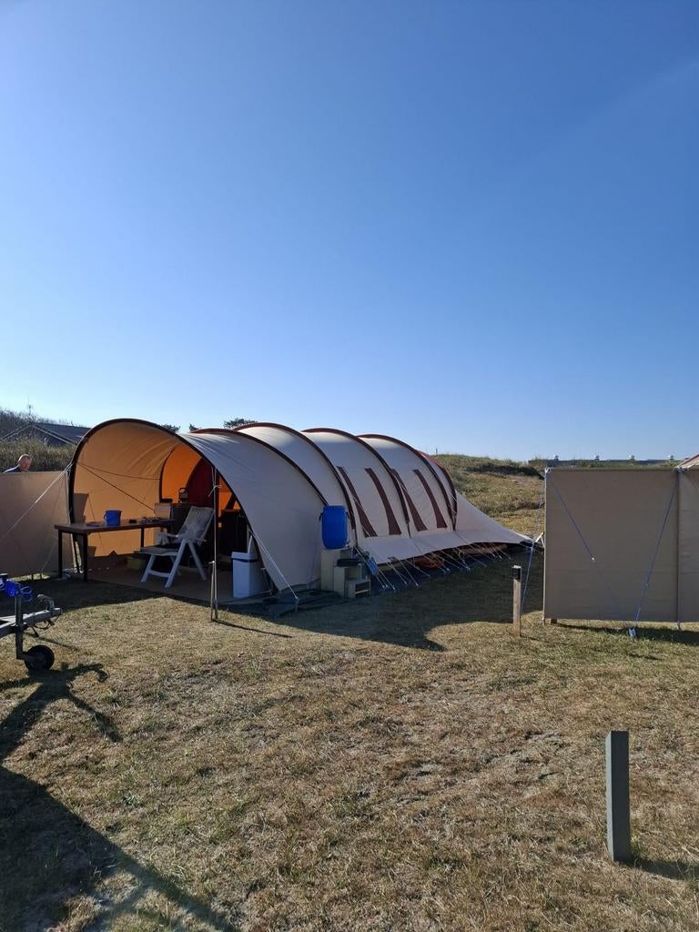 De Waard tent velduil stortemelk vlieland last minute vakant, Ophalen of Verzenden, Zo goed als nieuw, Tot en met 4