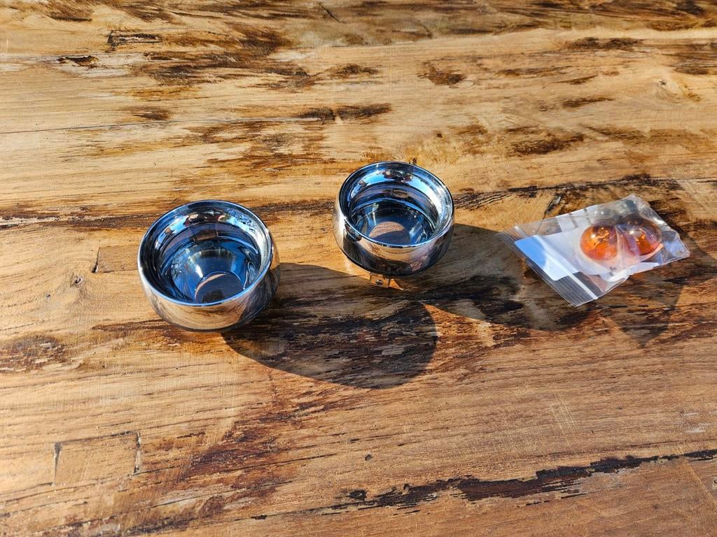 Smoke lens richtingaanwijzer voor Honda / Kawasaki, Sieraden, Tassen en Uiterlijk, Piercings, Ophalen of Verzenden, Goud