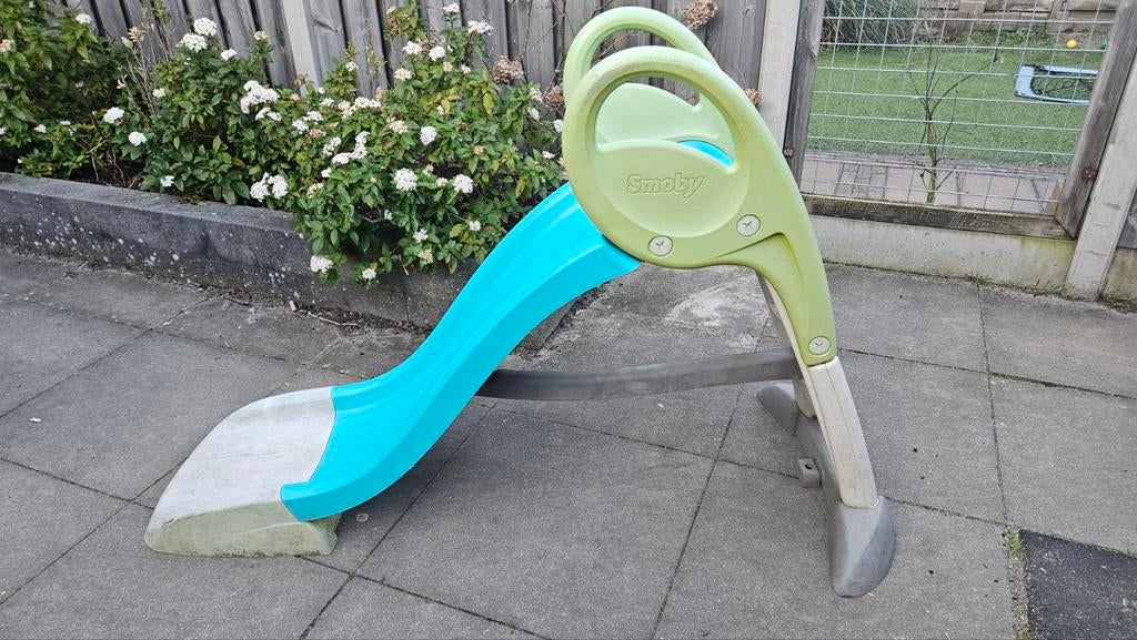 Smoby (water)glijbaan, Ophalen, Glijbaan