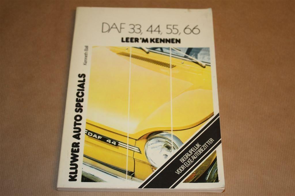 DAF 33, 44, 55, 66 - Leer 'm kennen - 1976, Auto diversen, Handleidingen en Instructieboekjes, Ophalen of Verzenden