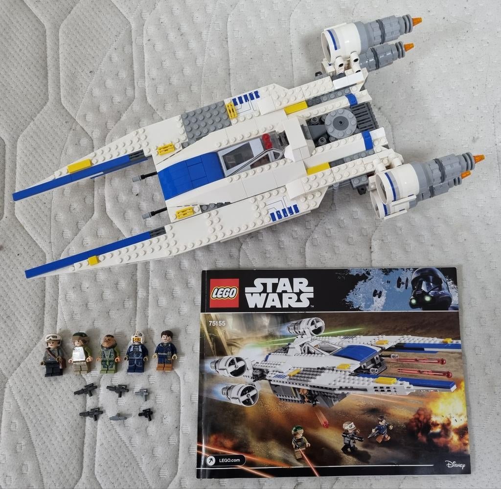 Lego 75155 SW Rebel U-Wing Fighter, Ophalen of Verzenden, Gebruikt, Lego