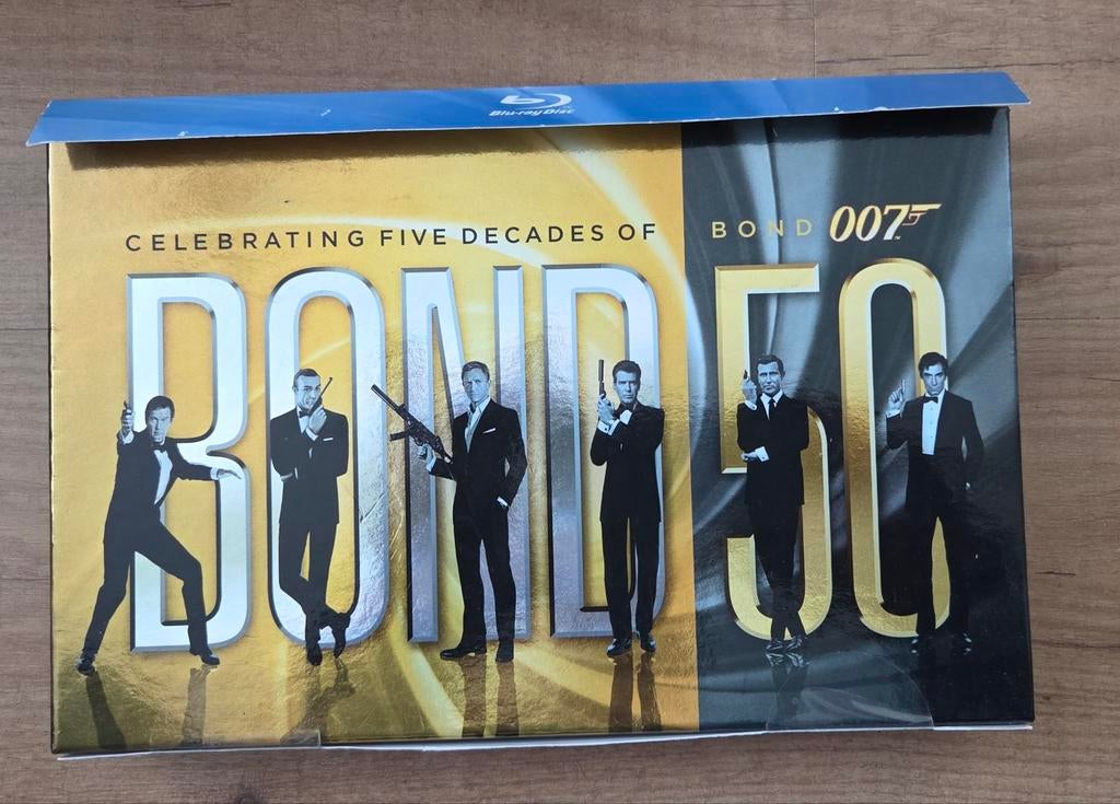 James Bond 50th Anniversary Collection Blu-ray Boxset, Boxset, Actie, Ophalen of Verzenden, Zo goed als nieuw