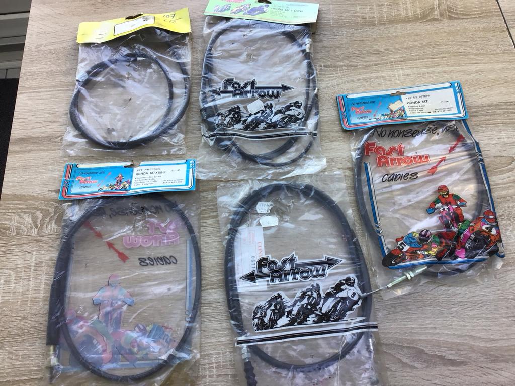 Nieuwe kabels voor Honda MT en MTX bromfietsen, Ophalen of Verzenden, Nieuw, Overige typen, Honda