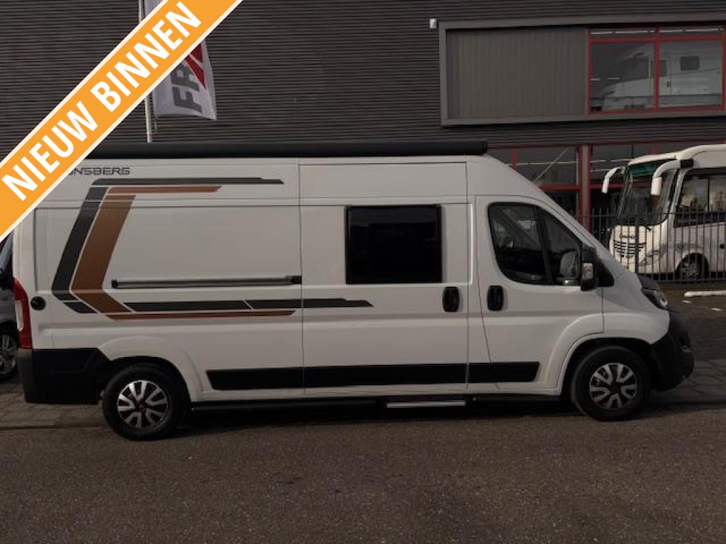 Weinsberg CaraBus 600 MQ BlackEdition, fietsdrager, Ringverwarming, Fiat, Luifel, Tot en met 2