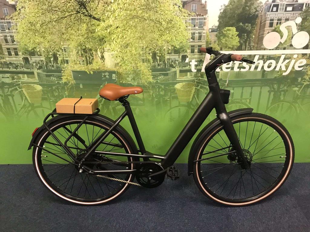 Fietshokje Zwart: Raaks Urban Zwarte Elektrische fiets, Niet ingevuld, Nieuw, Ophalen of Verzenden, 51 tot 55 cm