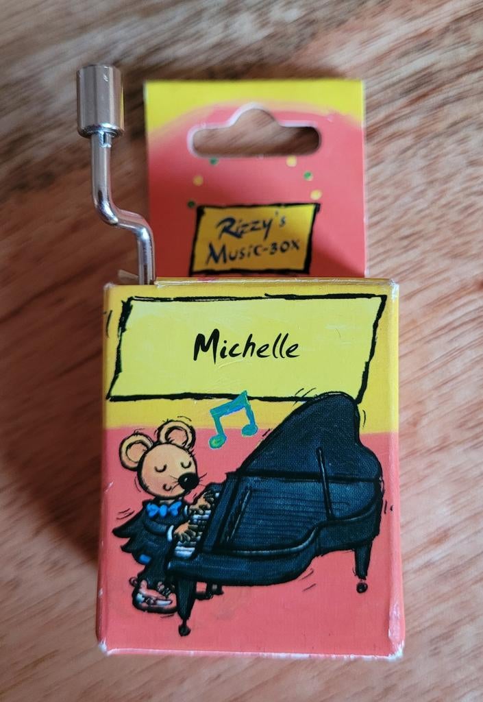 Muziekdoosje The Beatles - Michelle (Rizzy's Music-Box), Ophalen of Verzenden, Nieuw