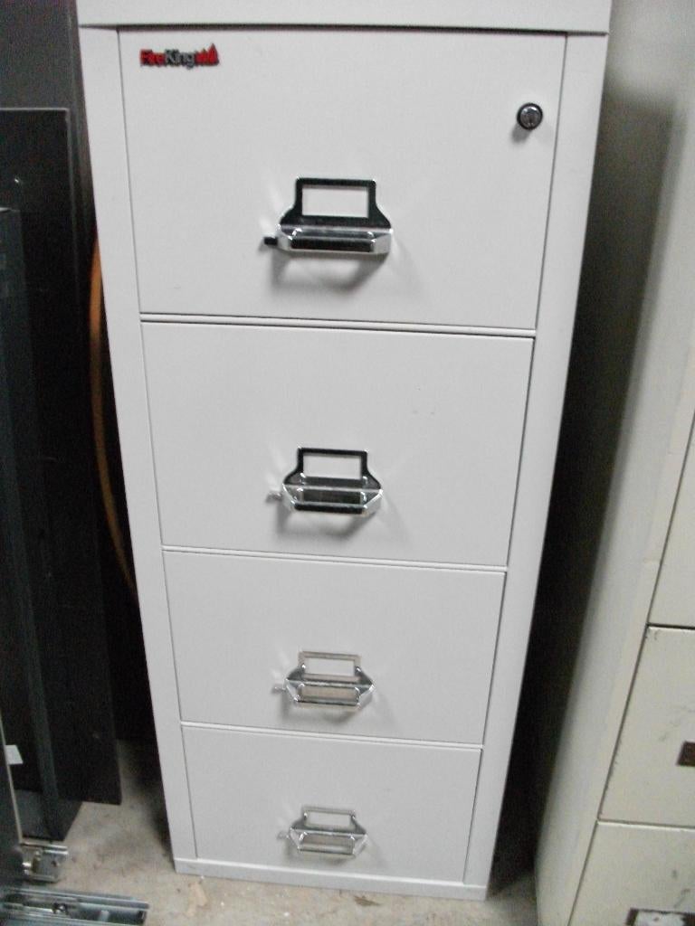 5 Fire King brandwerende ladekasten