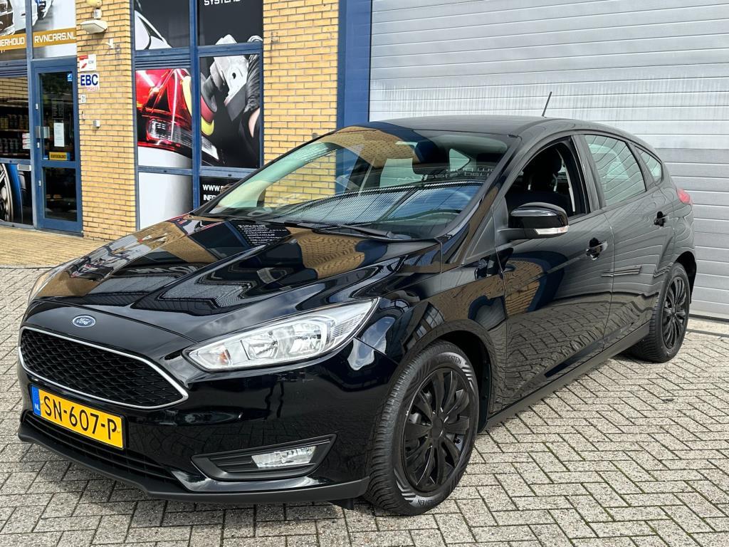 Ford Focus 1.0 Lease Edition, android, pdc, airco, cruise co, Gebruikt, 635 kg, Zwart, Bedrijf