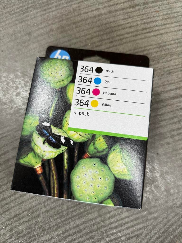 HP 364 inktpatronen 4-pack, Ophalen, Nieuw, Cartridge