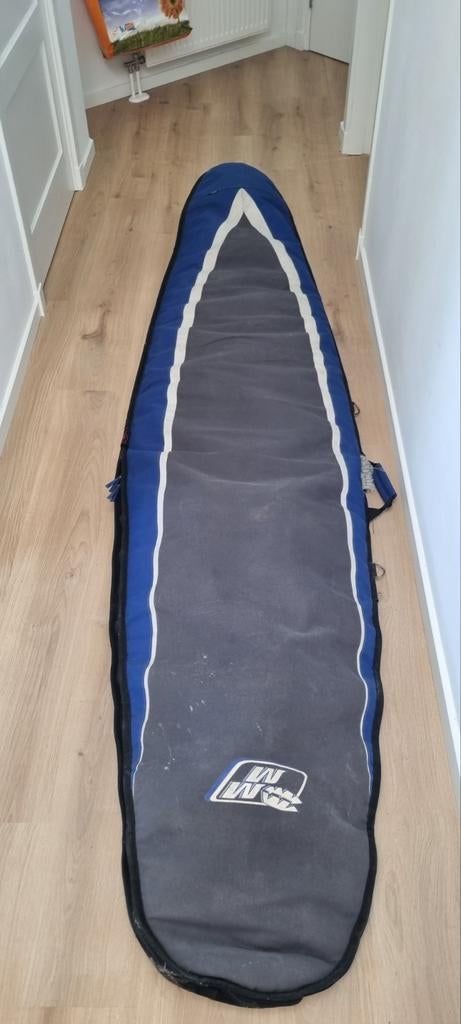 Boardbag 270 x 60 + board fanatic skate, Ophalen, 250 tot 300 cm, Minder dan 5 m², Plank