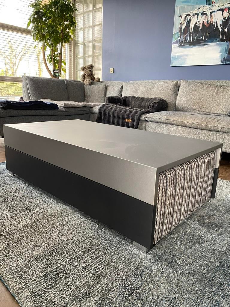 Mooie leolux salontafel, Ophalen, Kunststof, 100 tot 150 cm, 50 tot 100 cm