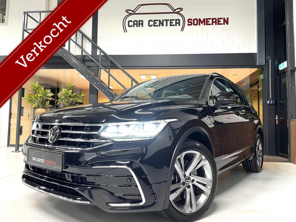 Volkswagen Tiguan 1.4 TSI eHybrid R-Line Business+/Cam/ Trek, 1716 kg, 4 cilinders, Met garantie (alle), Leder en Stof
