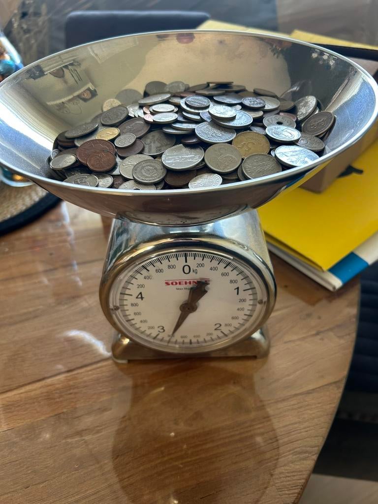 Ca. 3 kg wereldmunten, Ophalen of Verzenden, Buitenland, Munten