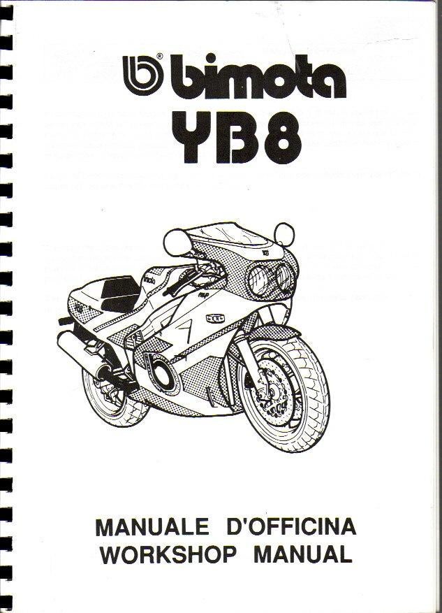 Bimota YB8 Workshop Manual (5911z) motor, Motoren, Ophalen of Verzenden, Overige merken