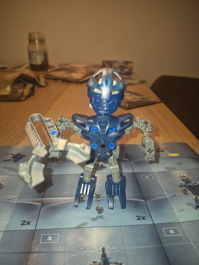 Lego Bionicle Pohatu Nuva met instructies, Ophalen of Verzenden