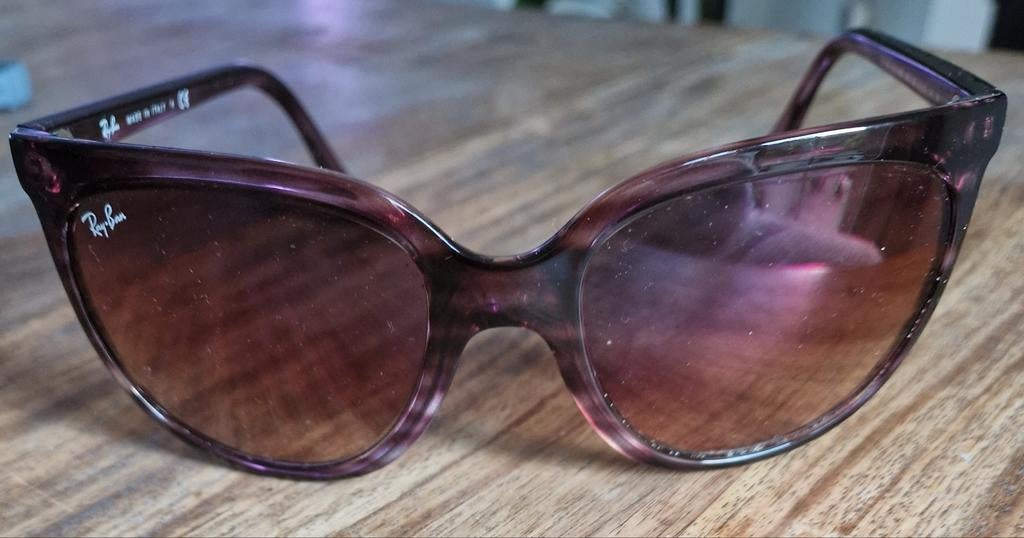 Dames Ray-Ban Cats 1000, Sieraden, Tassen en Uiterlijk, Zonnebrillen en Brillen | Dames, Ophalen of Verzenden, Zo goed als nieuw
