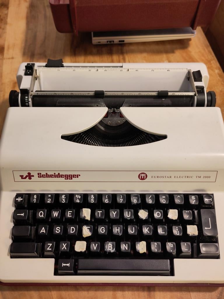 Scheidegger electrische typemachine, Diversen, Typemachines, Ophalen