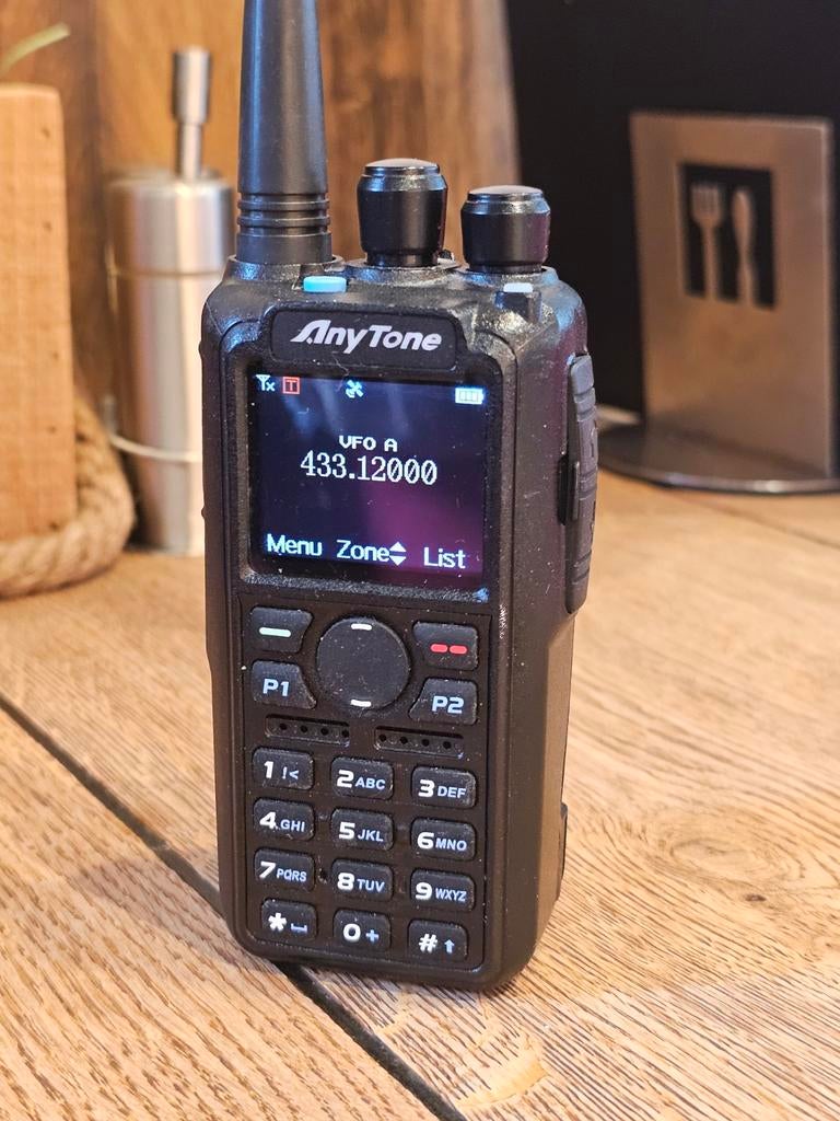 Anytone AT-D878UV dualband uhf/vhf met oplader, Ophalen of Verzenden