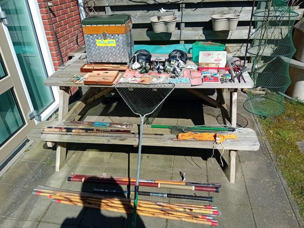 Grote partij vintage visspullen, Ophalen of Verzenden, Overige typen