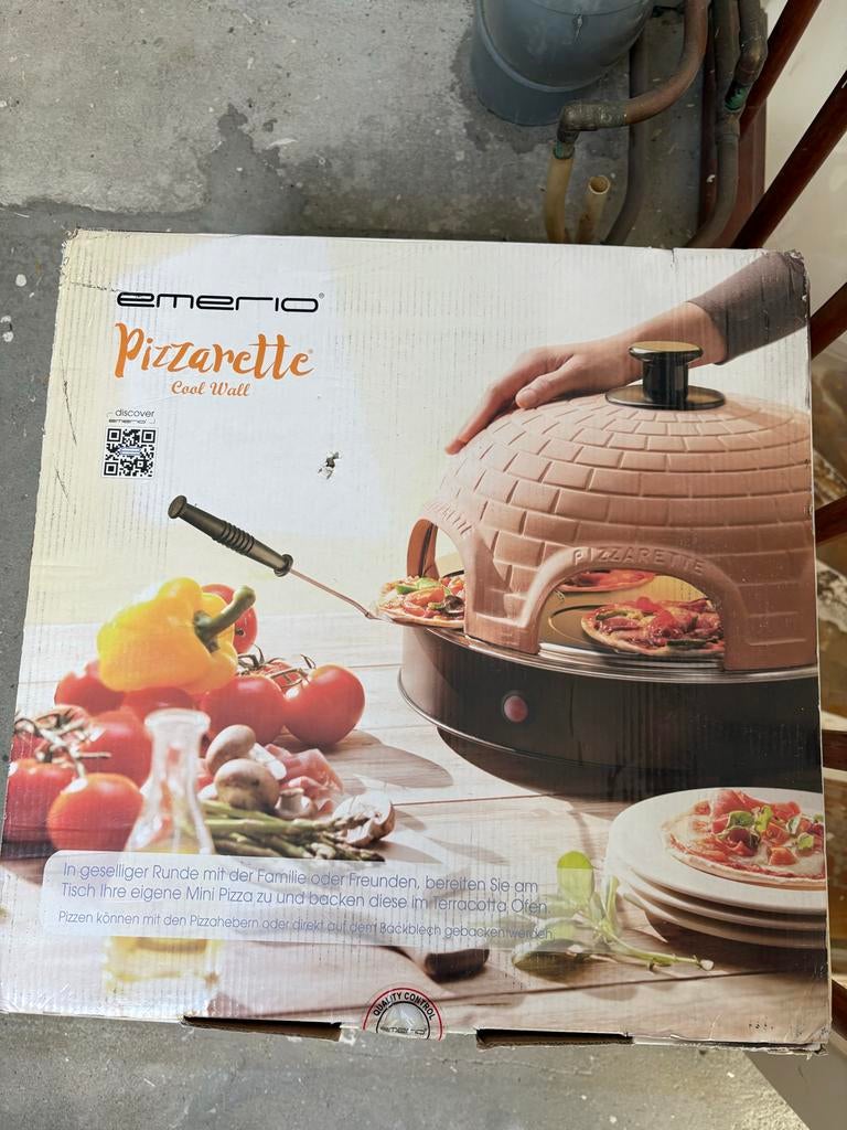 Nieuwe Emerio Pizzarette - Perfect voor gezellige avonden!, Ophalen, Nieuw