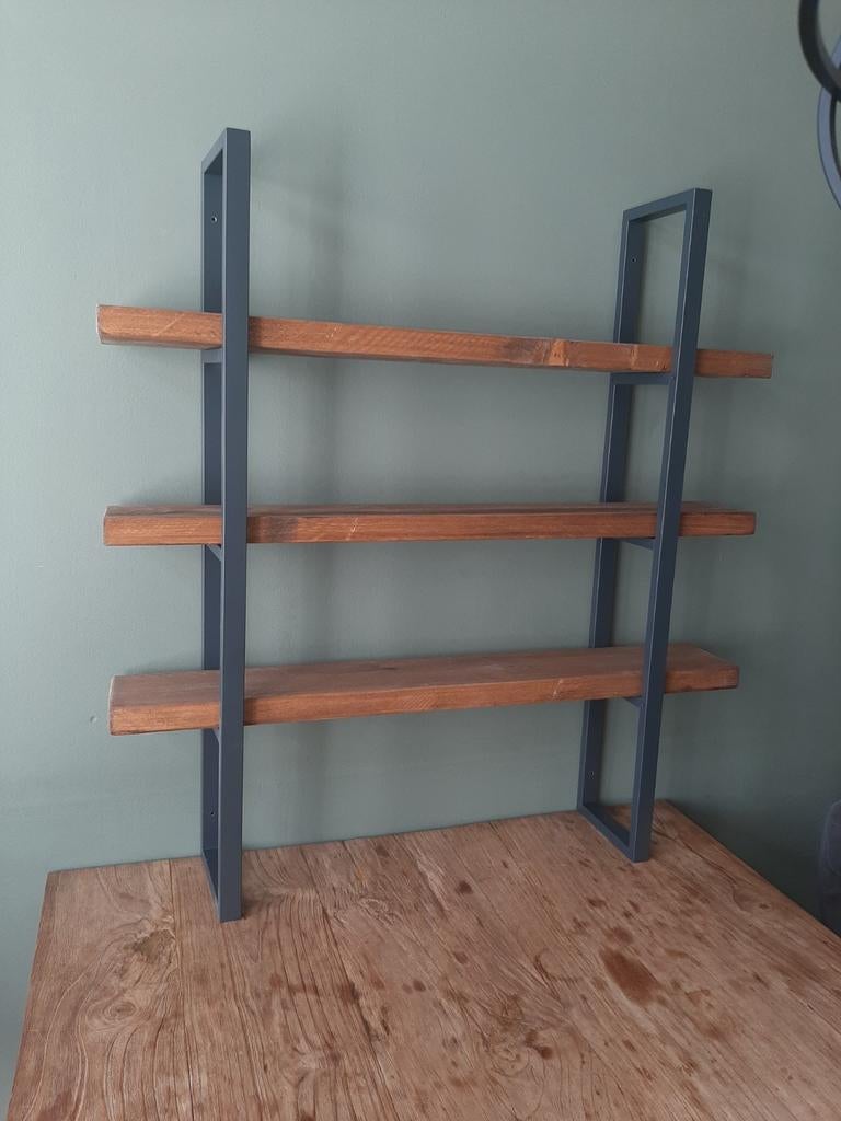 Nieuw industriële wandrek wandplank, Ophalen, Nieuw